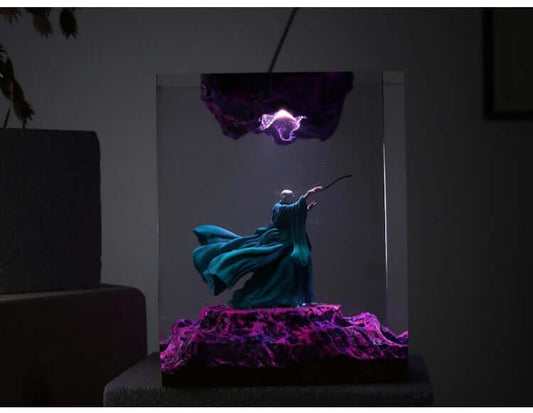 Voldemort "The Dark Lord" Resin Art Lamp | Limited Collector's Edition