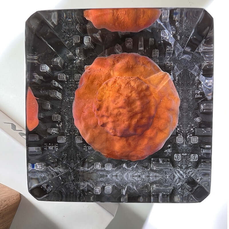 Oppenheimer Mushroom Cloud Resin Night Light – Modern Art Lamp