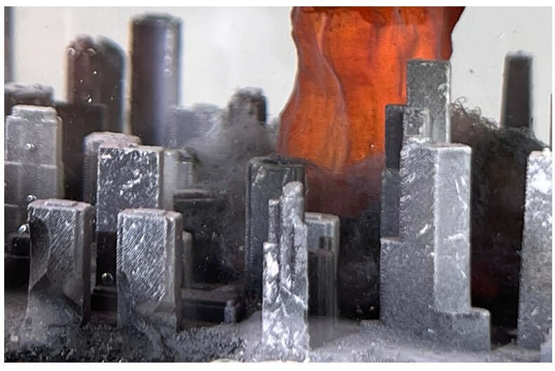 Oppenheimer Mushroom Cloud Resin Night Light – Modern Art Lamp