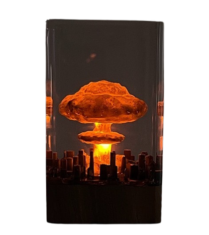 Abstract Cloud Resin Art Lamp – Ambient Sculptural Night Light