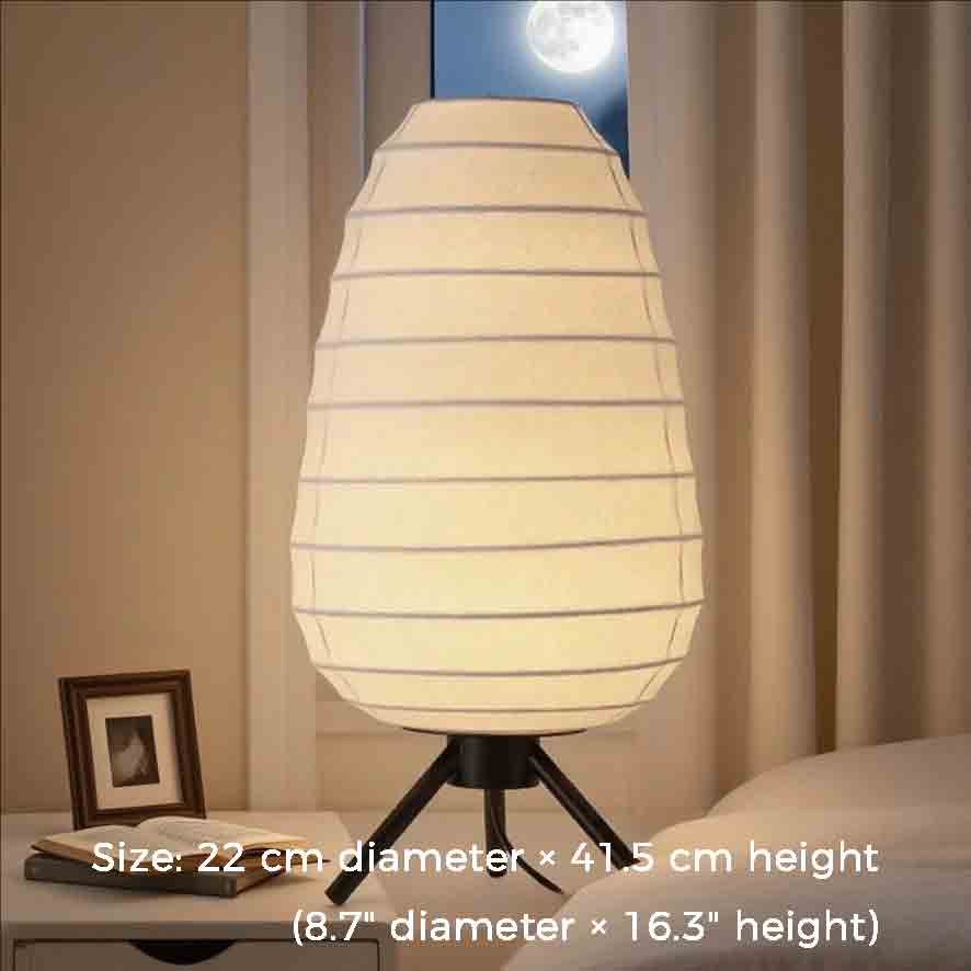 Silk Shade Table Lamp | Modern Vintage Ambient Bedside Light | Lumiosa