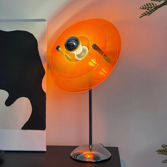 Bauhaus Geometric Acrylic Table Lamp | Modern USB Desk Light & Art Decor