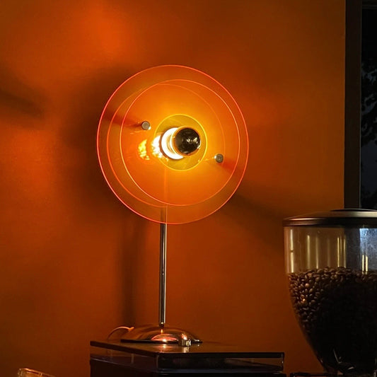Bauhaus Table Lamp – Colorful USB LED for Desk & Bedside