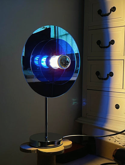 Bauhaus Table Lamp – Colorful USB LED for Desk & Bedside