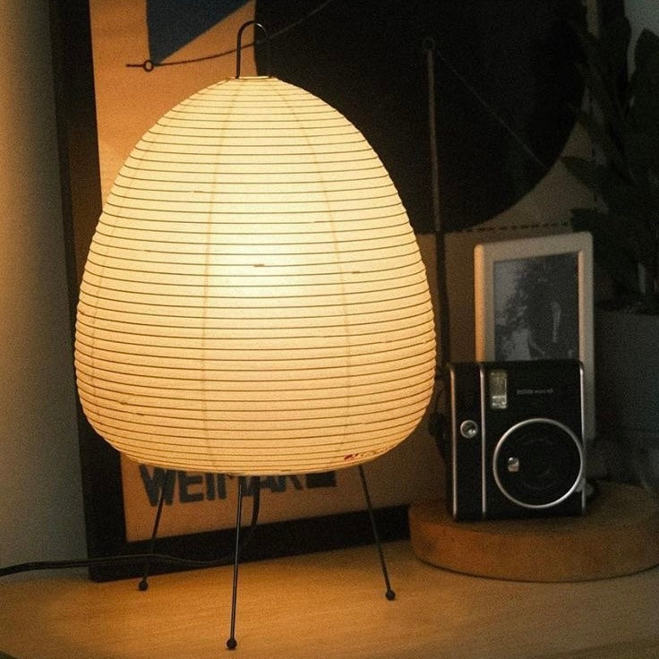 E27 bulb included rice paper lamp for cozy home décor