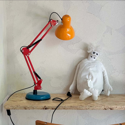 Memphis Macaron Desk Lamp | Modern Long-Arm LED Table Light