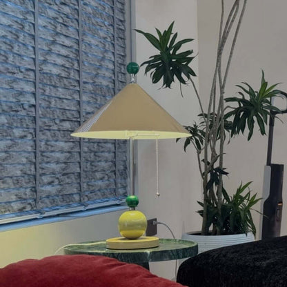 Memphis Umbrella Table Lamp – Colorful Artistic Kids Room Light