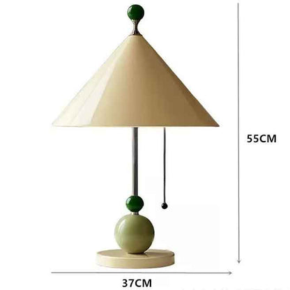 Memphis Umbrella Table Lamp – Colorful Artistic Kids Room Light