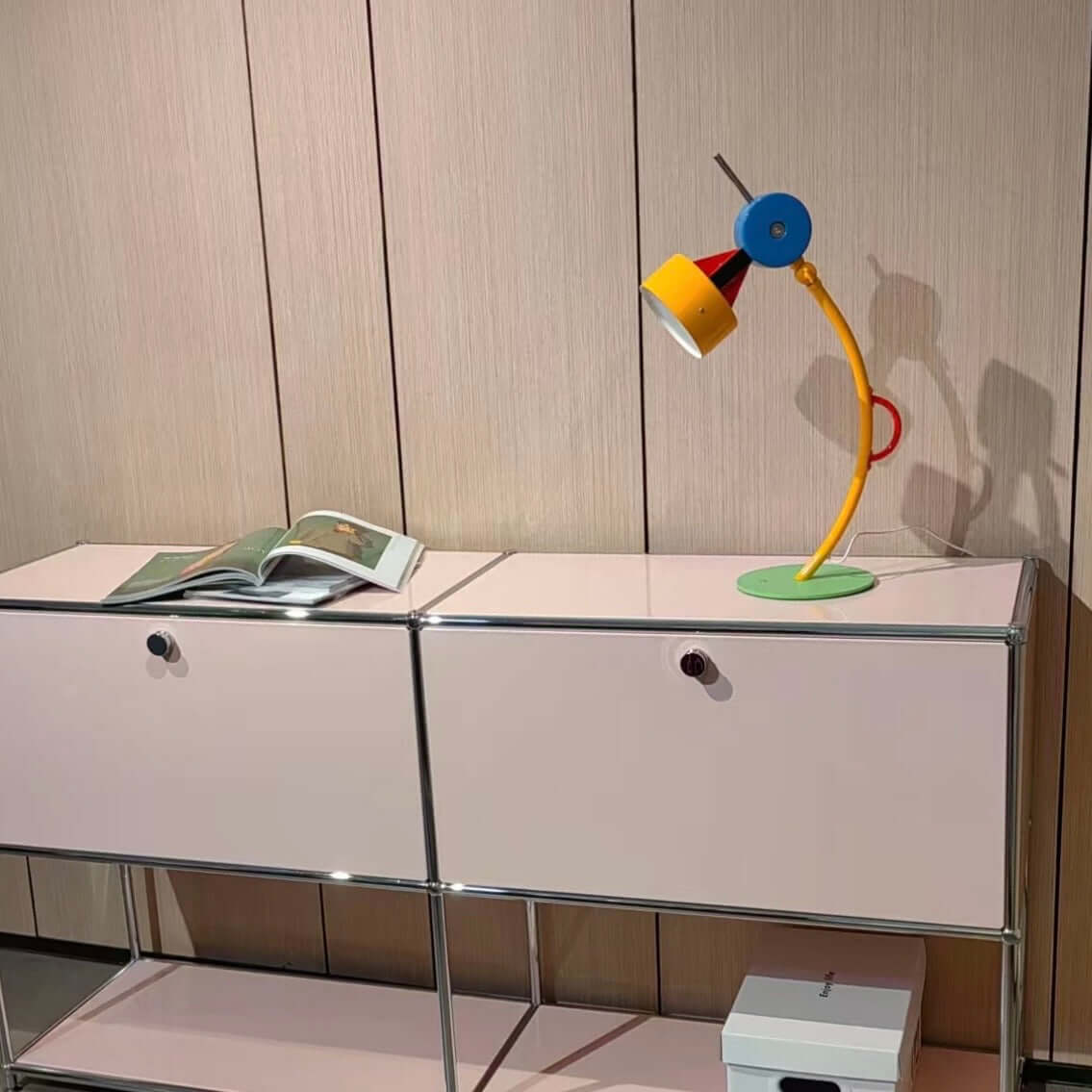 Memphis Geometric Adjustable Table Lamp | Modern LED Art Light