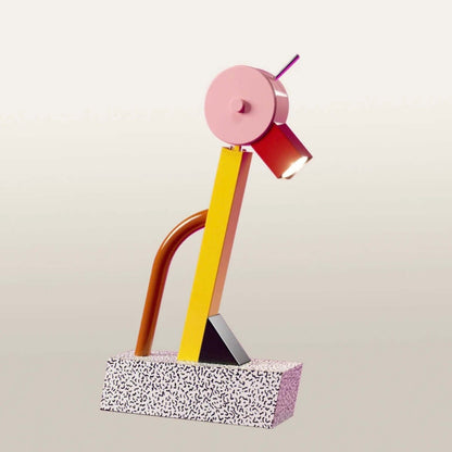 Memphis Bird Table Lamp – Artistic Italian Designer Light