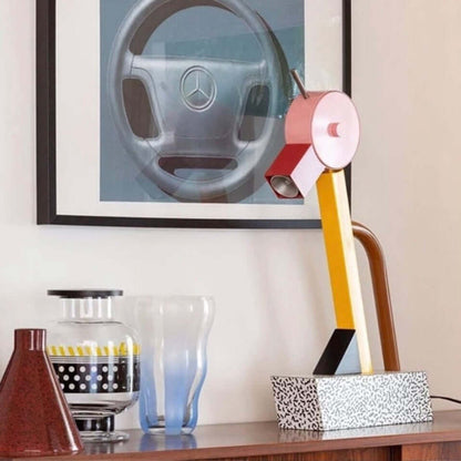 Memphis Bird Table Lamp – Artistic Italian Designer Light