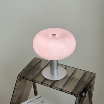 Bauhaus Halo Glass Table Lamp | Cordless Designer Light | Lumiosa