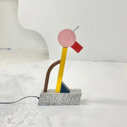 Memphis Bird Table Lamp – Artistic Italian Designer Light