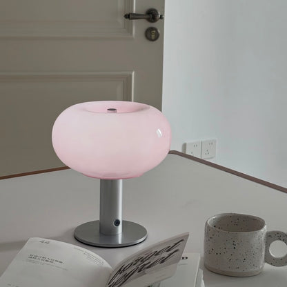 Bauhaus Halo Glass Table Lamp | Cordless Designer Light | Lumiosa