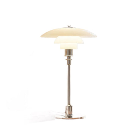 Scandinavian Glass Table Lamp | Ambient Designer Light | Lumiosa