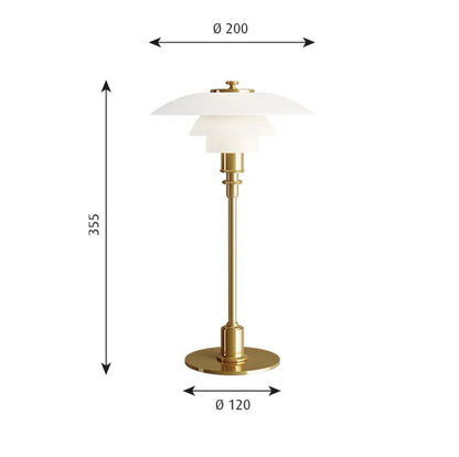 Scandinavian Glass Table Lamp | Ambient Designer Light | Lumiosa