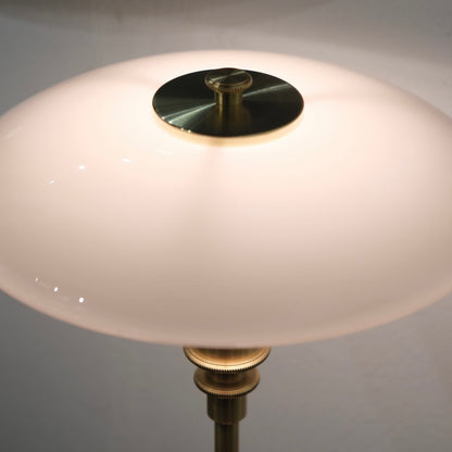 Scandinavian Glass Table Lamp | Ambient Designer Light | Lumiosa