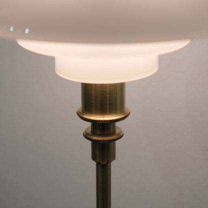 Scandinavian Glass Table Lamp | Ambient Designer Light | Lumiosa