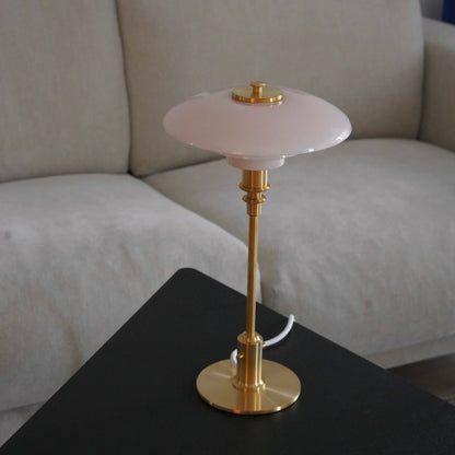 Scandinavian Glass Table Lamp | Ambient Designer Light | Lumiosa