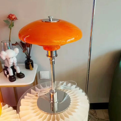 Scandinavian Glass Table Lamp | Ambient Designer Light | Lumiosa