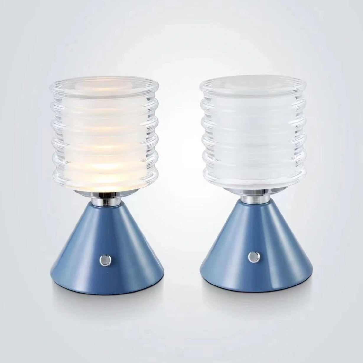 Minimalist Rechargeable Ambient Desk Lamp – Portable Touch Light