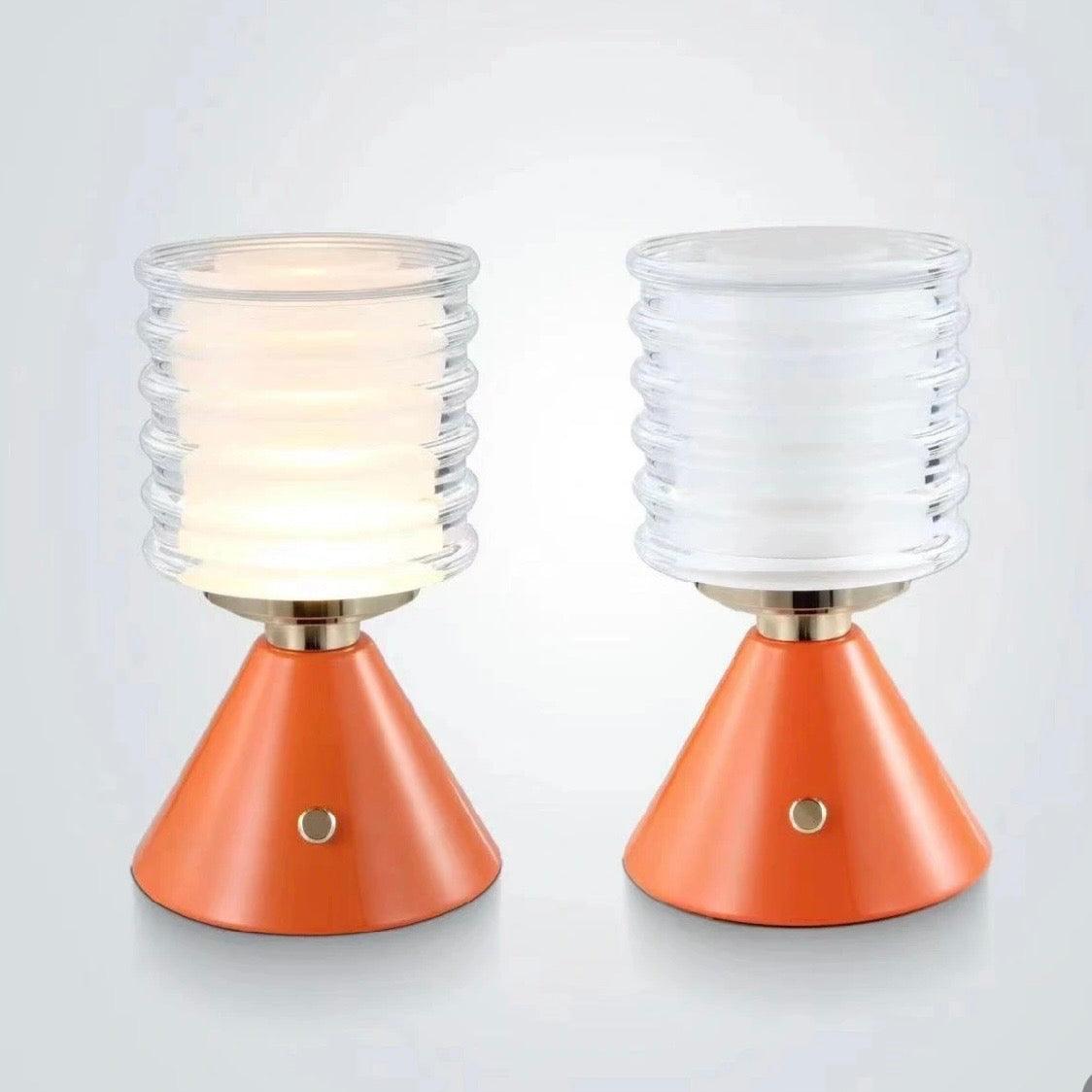 Minimalist Rechargeable Ambient Desk Lamp – Portable Touch Light