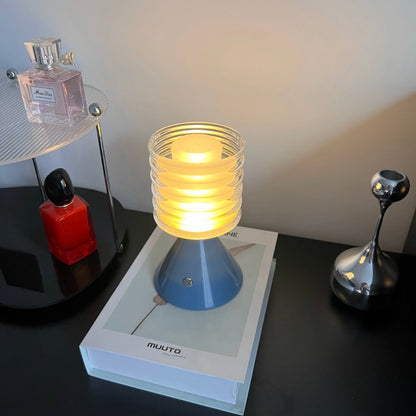 Minimalist Rechargeable Ambient Desk Lamp – Portable Touch Light