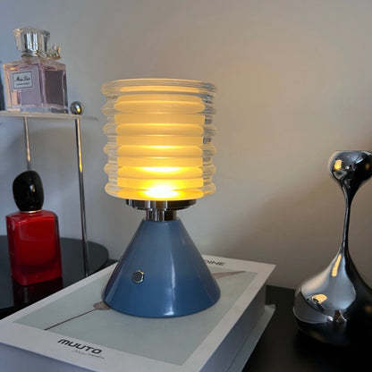 Minimalist Rechargeable Ambient Desk Lamp – Portable Touch Light