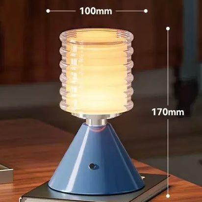 Minimalist Rechargeable Ambient Desk Lamp – Portable Touch Light