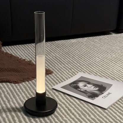 Rechargeable ambient table lamp for bedroom and patio