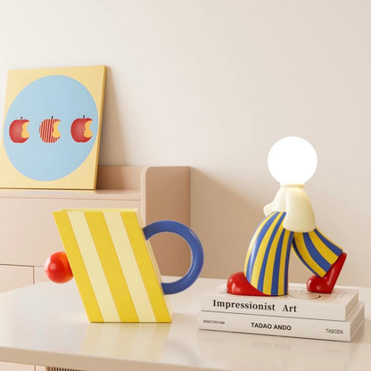 Walking Man Art Figure Lamp – Modern Touch Dimmable Table Light