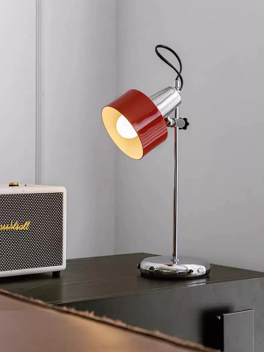 Retro Bauhaus LED Desk Lamp – Adjustable Modern Eye-Care Light