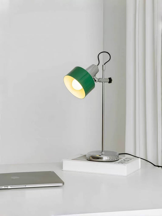 Retro Bauhaus LED Desk Lamp – Adjustable Modern Eye-Care Light