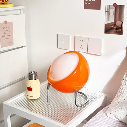 Bauhaus Glass Table Lamp – Modern LED Bedside Light