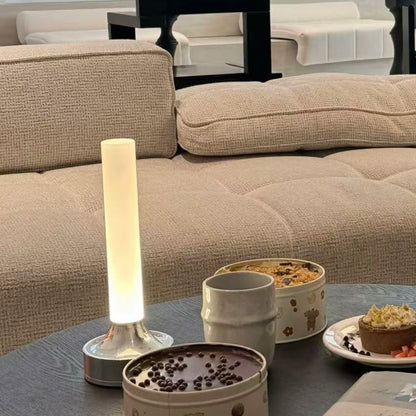 Vintage USB Candle Table Lamp – Dimmable Ambient Night Light