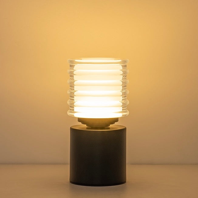 Minimalist Rechargeable Ambient Lamp | French-Inspired Cordless Touch Light