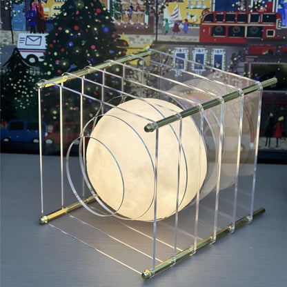 Minimalist Acrylic Moon Lamp – USB Touch Ambient Night Light