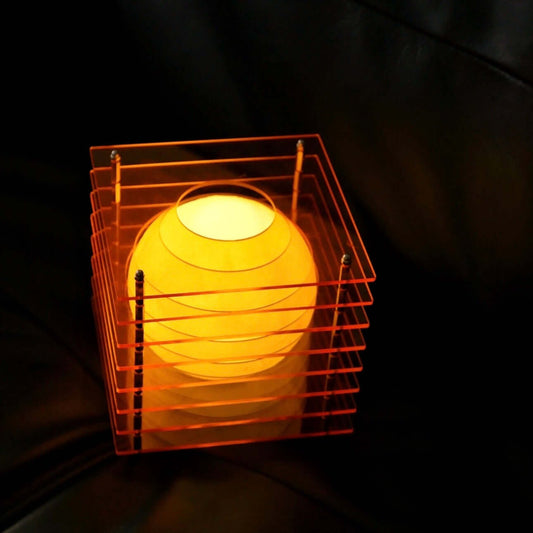 Minimalist Acrylic Moon Lamp – USB Ambient Night Light