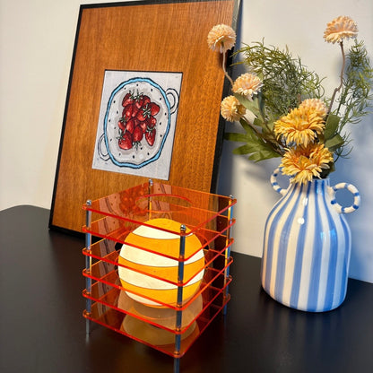 Minimalist Acrylic Moon Lamp – USB Touch Ambient Night Light