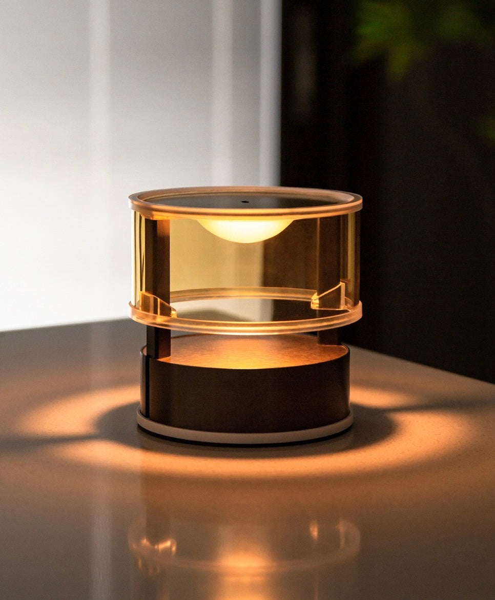 smart LED table lamp with gesture control and dimmable brightness