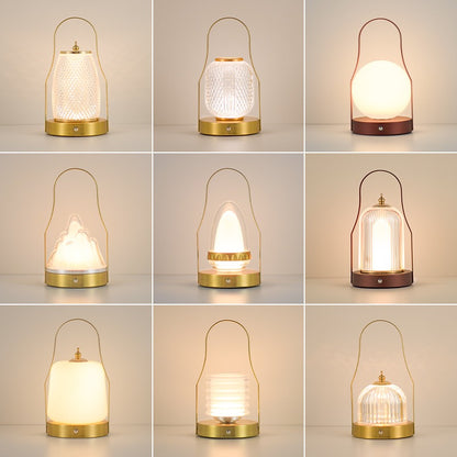 LED rechargeable wall-mounted light & multifunctional portable ambient light