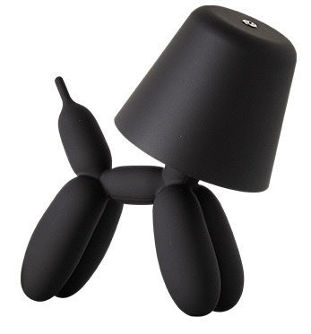 Balloon Dog Table Lamp - Cordless LED Dimmable Night Light | Aesthetic Home Decor & Portable Camping Lantern - USB Rechargeable