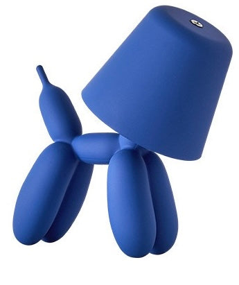 Balloon Dog Table Lamp - Cordless LED Dimmable Night Light | Aesthetic Home Decor & Portable Camping Lantern - USB Rechargeable