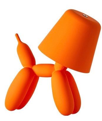 Balloon Dog Table Lamp - Cordless LED Dimmable Night Light | Aesthetic Home Decor & Portable Camping Lantern - USB Rechargeable