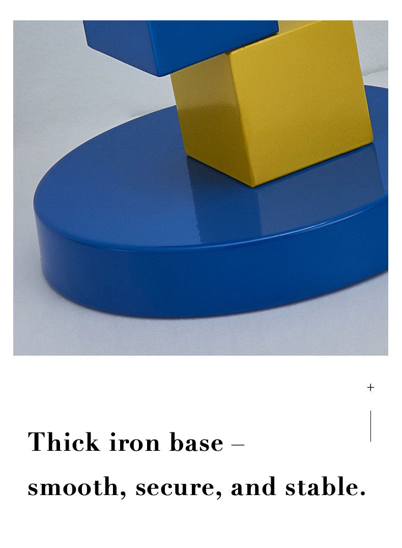 Memphis Style Designer Table Lamp - Modern Creative Bedside Light for Bedroom & Study | Eye-Caring LED Decor Lamp