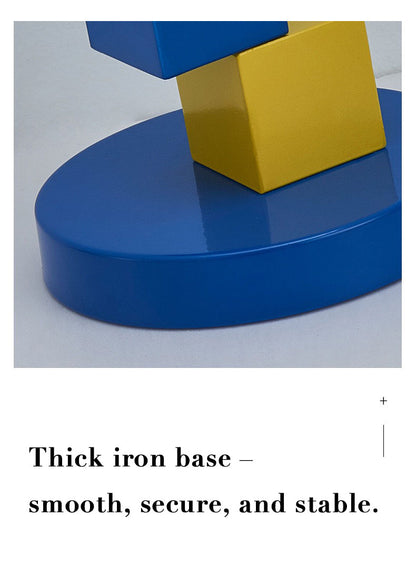 Memphis Style Designer Table Lamp - Modern Creative Bedside Light for Bedroom & Study | Eye-Caring LED Decor Lamp