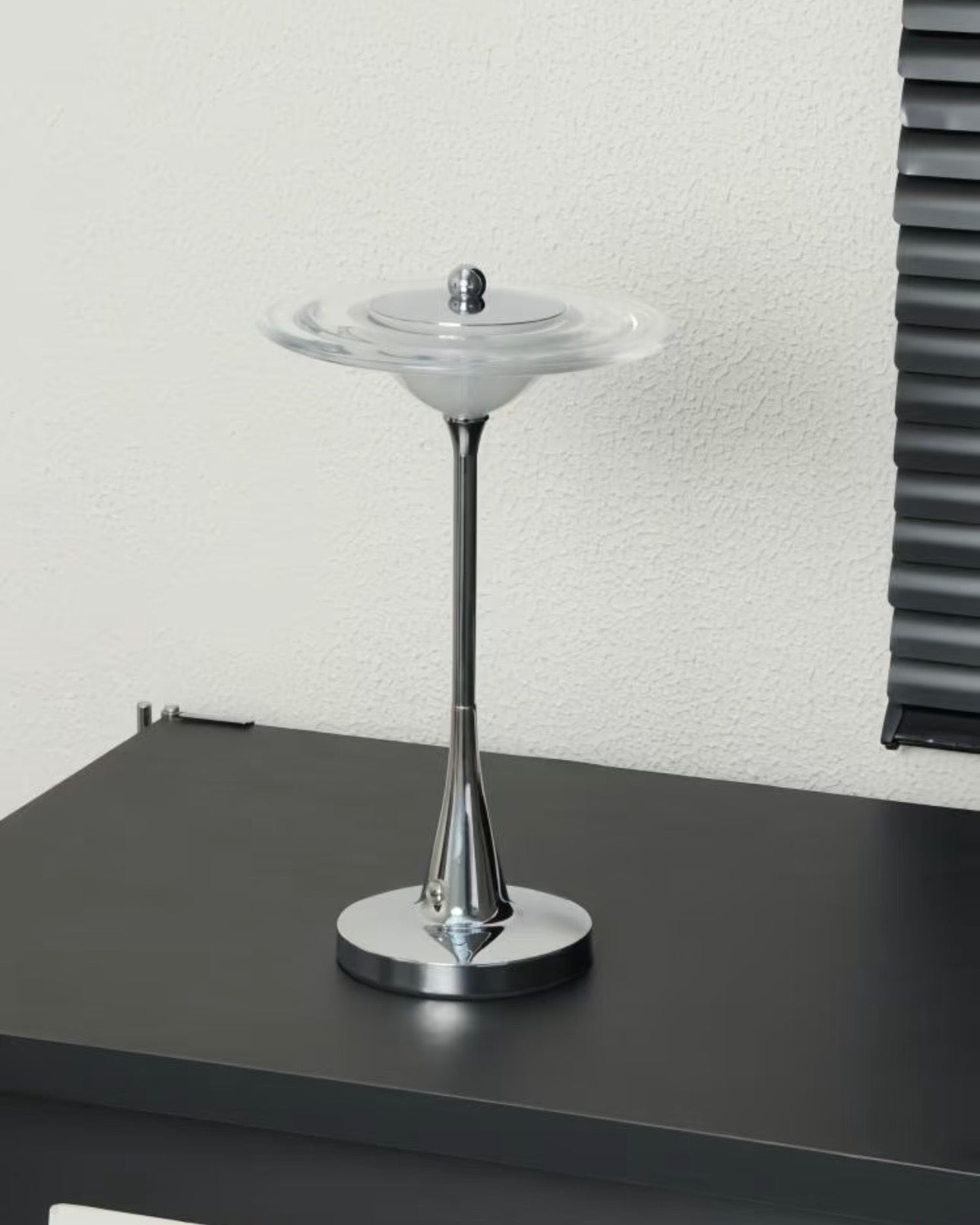 Modern UFO Touch Table Lamp – Rechargeable LED Desk & Bedside Light