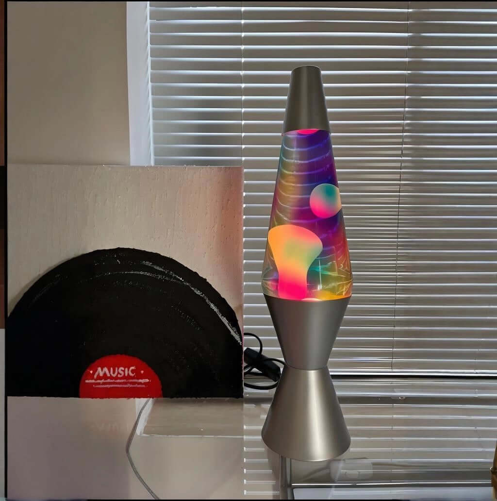 breathing universe wax lamp for bedroom or desk decoration