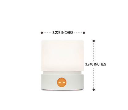 Rechargeable cylinder-shaped LED night light