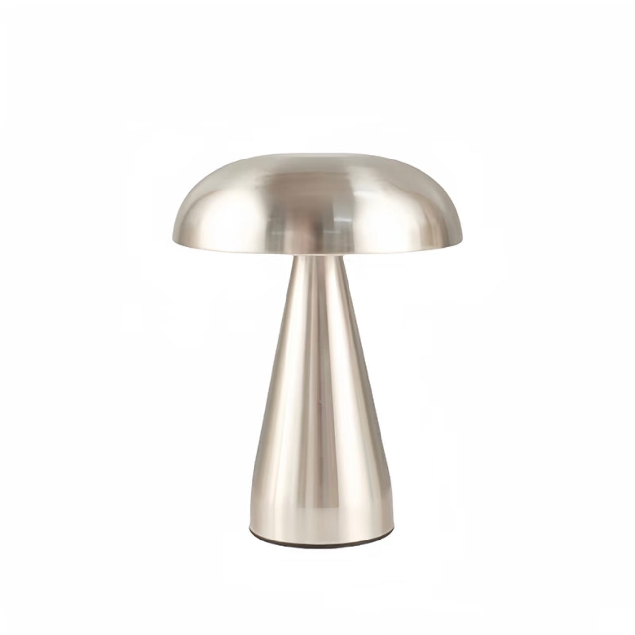 Rechargeable metal table lamp for desk or bedside